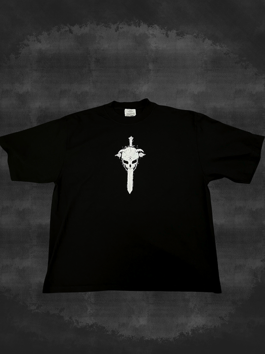 Skull Oversized Heavyweight T-Shirt