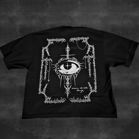 MEMORY OVERSIZED BLACK T-SHIRT