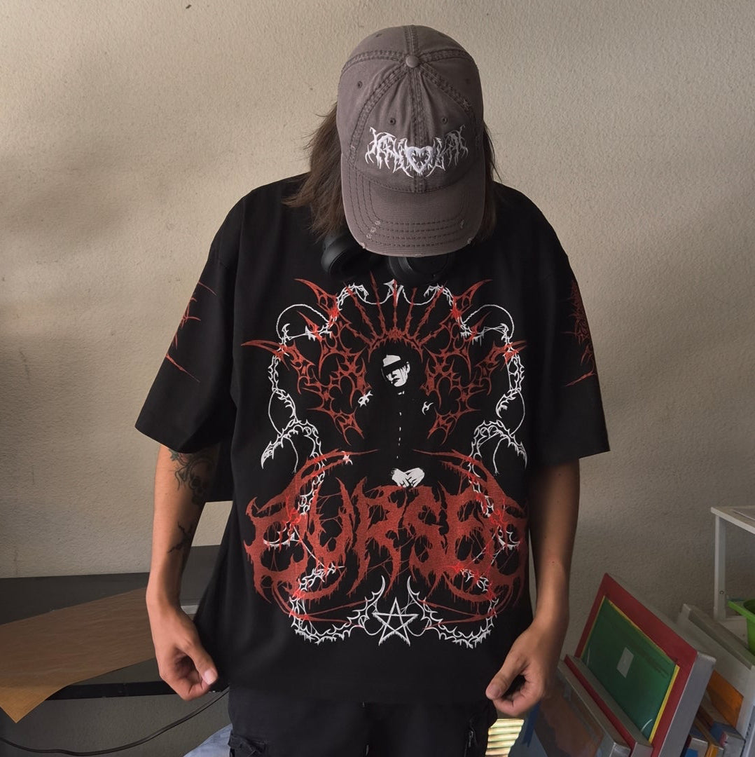 CURSED OVERSIZED HEAVY T-SHIRT